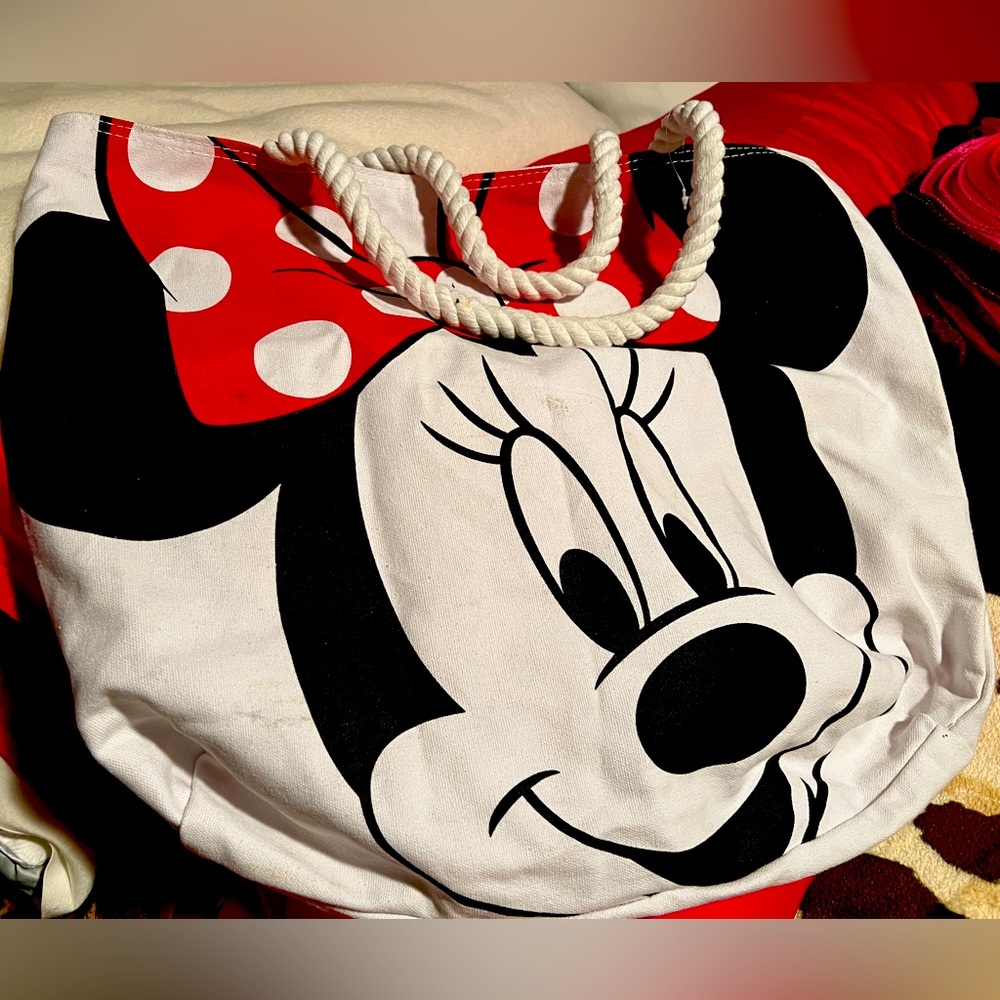 Disney minni mouse tote bag